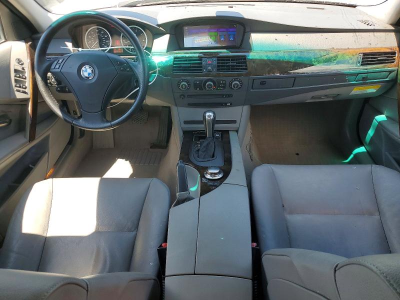 2004 BMW 5 series VIN WBANA73534B809860 COPART salvage auction — REAR END, Tn - Salvage Certificate, sold $800 on 2026-07-08 (photo 8)