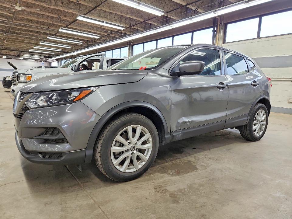 2021 Nissan Rogue sport VIN JN1BJ1AV2MW560436 COPART salvage auction — SIDE, Il - Certificate Of Title, sold $2,203 on 2026-07-03 (photo 1)
