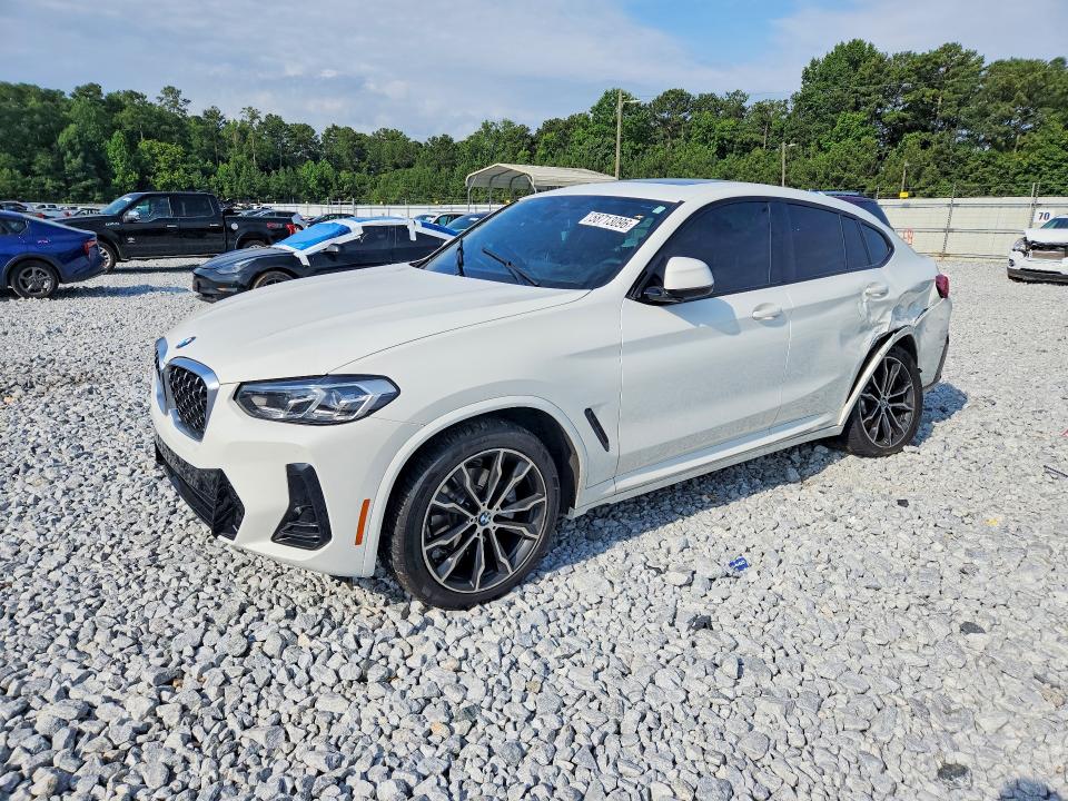2022 BMW X4 VIN 5UX33DT07N9J86158 — COPART salvage auction photo