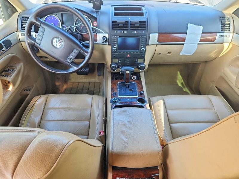 2004 Volkswagen Touareg VIN WVGBC67L24D011997 COPART salvage auction — REAR END, OH - CERT OF TITLE-SALVAGE, sold $300 on 2026-07-31 (photo 8)