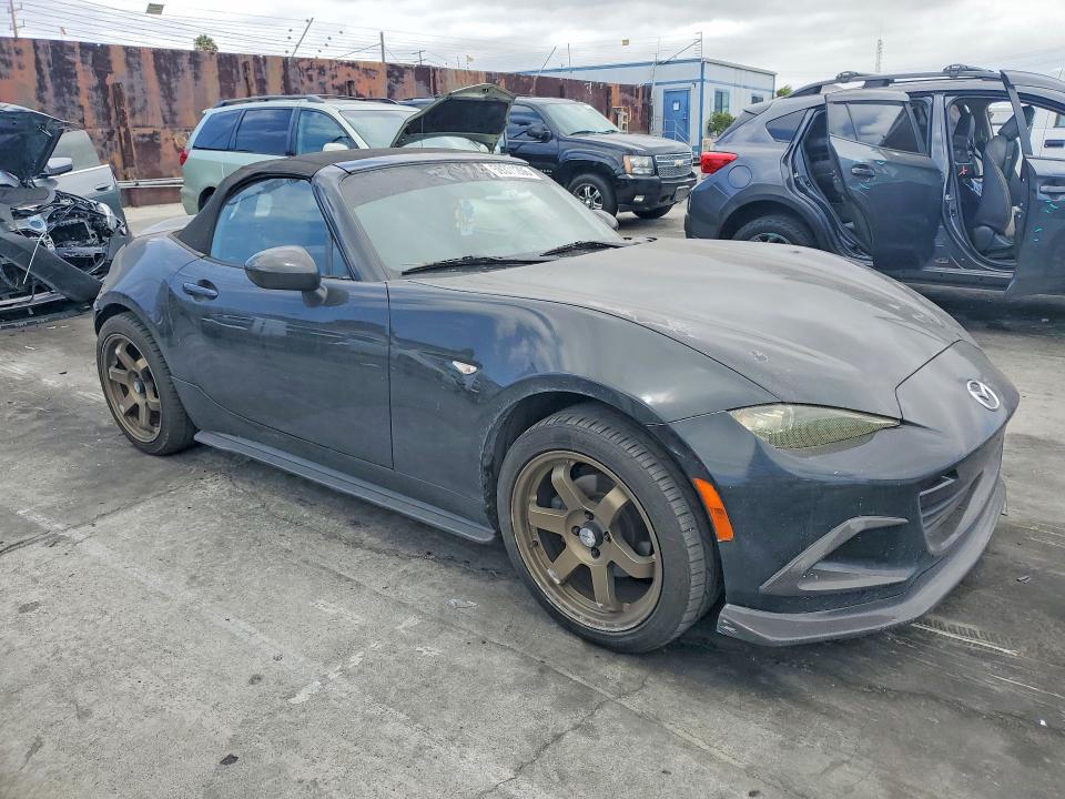 2016 Mazda Mx-5 VIN JM1NDAB75G0108375 COPART salvage auction — REAR END, CA - SALVAGE CERTIFICATE, sold $1,750 on 2026-07-10 (photo 4)