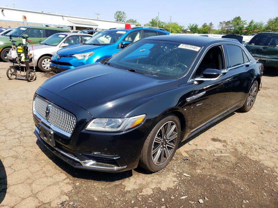 2017 Lincoln Continental VIN 1LN6L9NP6H5608062 — COPART salvage auction photo