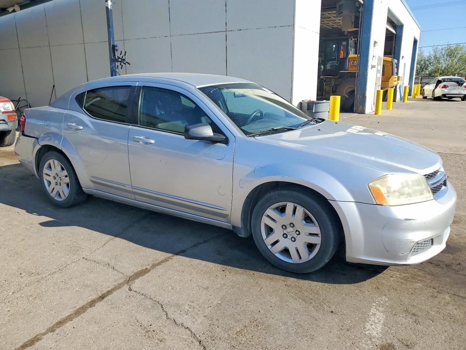2012 Dodge Avenger VIN 1C3CDZAB1CN242538 COPART salvage auction — REAR END, Tx - Salvage Vehicle Title, sold $625 on 2026-07-24 (photo 4)
