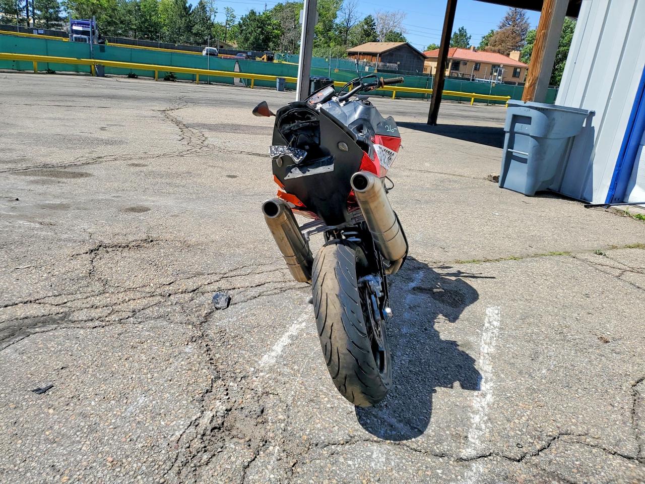 2007 Ktm 690 VIN VBKL1S4067M705886 COPART salvage auction — All Over, CO - SALVAGE TITLE (P), sold $15 on 2026-07-02 (photo 4)