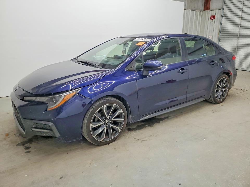 2021 Toyota Corolla VIN JTDS4MCE4MJ077644 COPART salvage auction — FRONT END, Ga - Certificate Of Title, sold $5,900 on 2026-07-07 (photo 1)