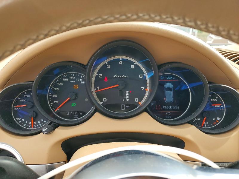 2016 Porsche Cayenne VIN WP1AC2A20GLA88160 COPART salvage auction — REAR END, Ct - Cert Of Title-Salvage, sold $10,200 on 2026-07-02 (photo 9)