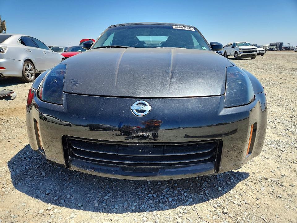 2006 Nissan 350z VIN JN1AZ36A76M480635 COPART salvage auction — FRONT END, Ca - Dis/Dlr/Exp Only Clean Title, sold $1,550 on 2026-07-24 (photo 5)