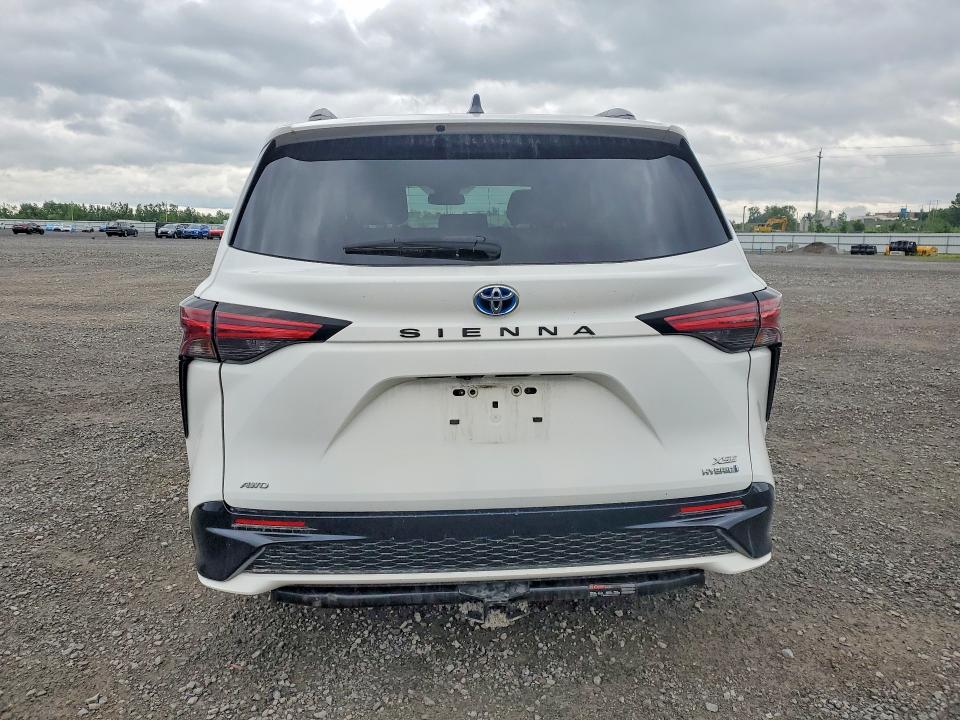 2021 Toyota Sienna VIN 5TDGSKFC3MS031042 COPART salvage auction — FRONT END, On - Permit No Brand - Unfit, sold $4,600 on 2026-07-21 (photo 6)