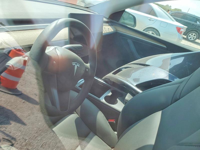 2024 Tesla Model y VIN 7SAYGDEE9RA275956 COPART salvage auction — FRONT END, TX - SALVAGE VEHICLE TITLE, sold $13,000 on 2026-07-13 (photo 8)