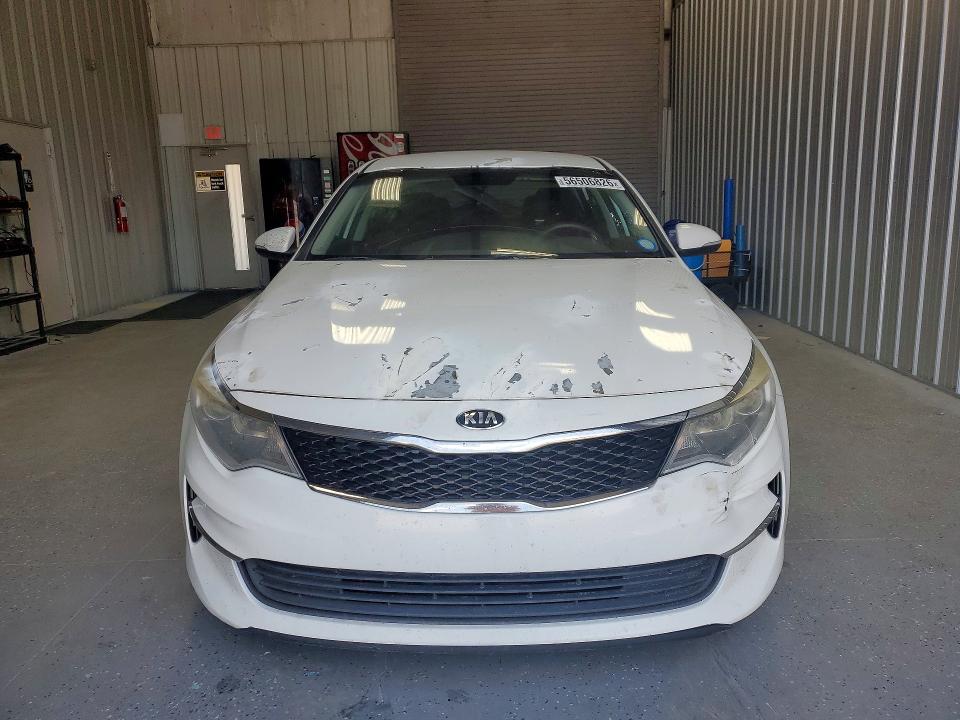 2016 Kia Optima VIN 5XXGT4L33GG017998 COPART salvage auction — REAR END, Nc - Salvage Certificate Of Title, sold $550 on 2026-07-28 (photo 5)