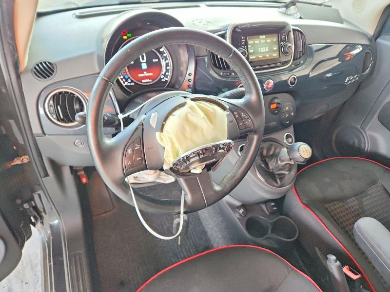 2018 Fiat 500 VIN 3C3CFFKH1JT472038 COPART salvage auction — FRONT END, Fl - Cert Of Title Slvg Rebuildable, sold $550 on 2026-08-12 (photo 8)