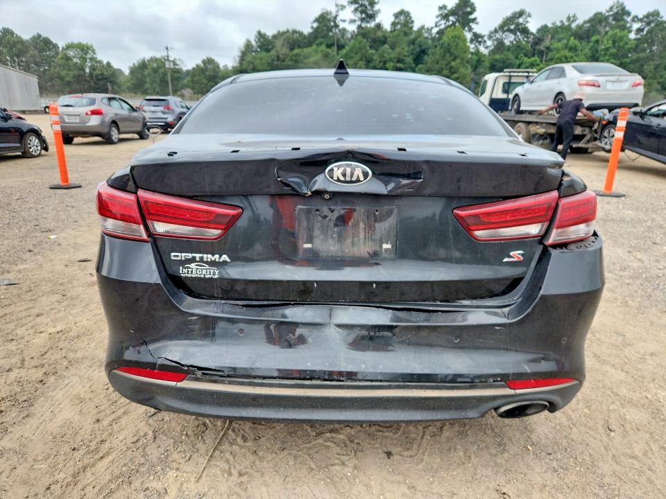 2018 Kia Optima VIN 5XXGT4L36JG223811 COPART salvage auction — REAR END, La - Cert Of Title-Salvage, sold $2,250 on 2026-07-07 (photo 6)