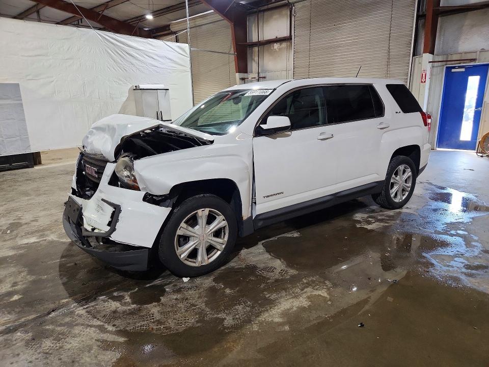 2017 Gmc Terrain VIN 2GKFLSEK3H6225415 COPART salvage auction — FRONT END, Co - Bill Of Sale-Parts Only, sold $375 on 2026-07-22 (photo 1)