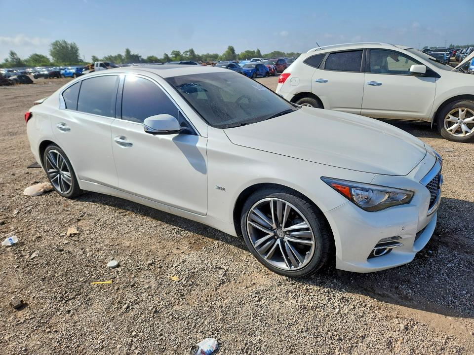 2017 Infiniti Q50 VIN JN1EV7ARXHM835673 COPART salvage auction — REAR END, Il - Salvage Certificate, sold $2,900 on 2026-07-28 (photo 4)