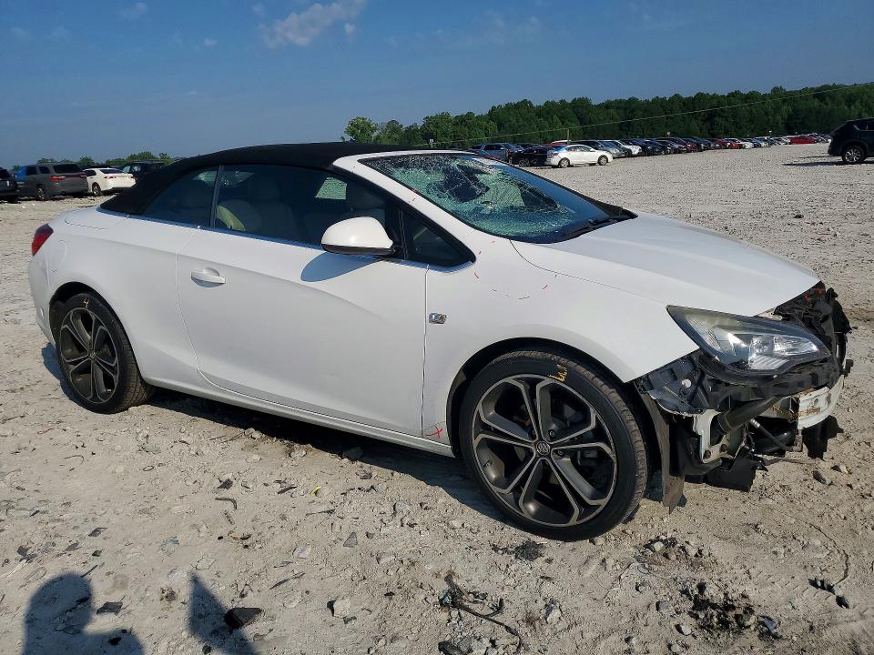 2016 Buick Cascada VIN W04WT3N52GG046710 COPART salvage auction — FRONT END, Ga - Cert Of Title-Salvage, sold $1,650 on 2026-07-29 (photo 4)