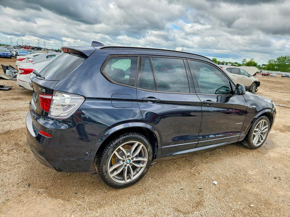 2017 BMW VIN 5UXWX7C54H0S18216 COPART salvage auction — FRONT END, Wy - Certificate Of Title, sold $1,000 on 2026-07-28 (photo 3)
