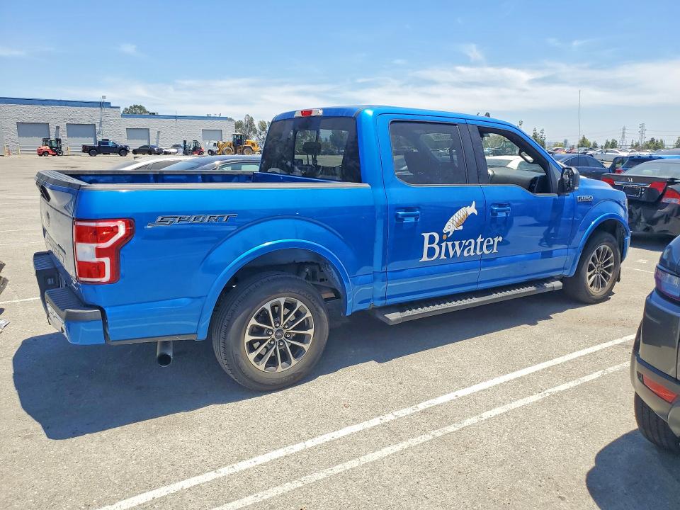 2019 Ford F-150 VIN 1FTEW1CP7KKC35103 COPART salvage auction — FRONT END, Ca - Salvage Certificate, sold $6,700 on 2026-07-09 (photo 3)