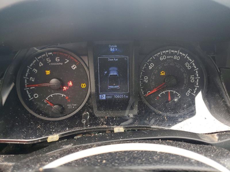 2020 Toyota Tacoma VIN 5TFSX5EN7LX072198 COPART salvage auction — FRONT END, Tx - Salvage Vehicle Title, sold $1,950 on 2026-07-28 (photo 9)