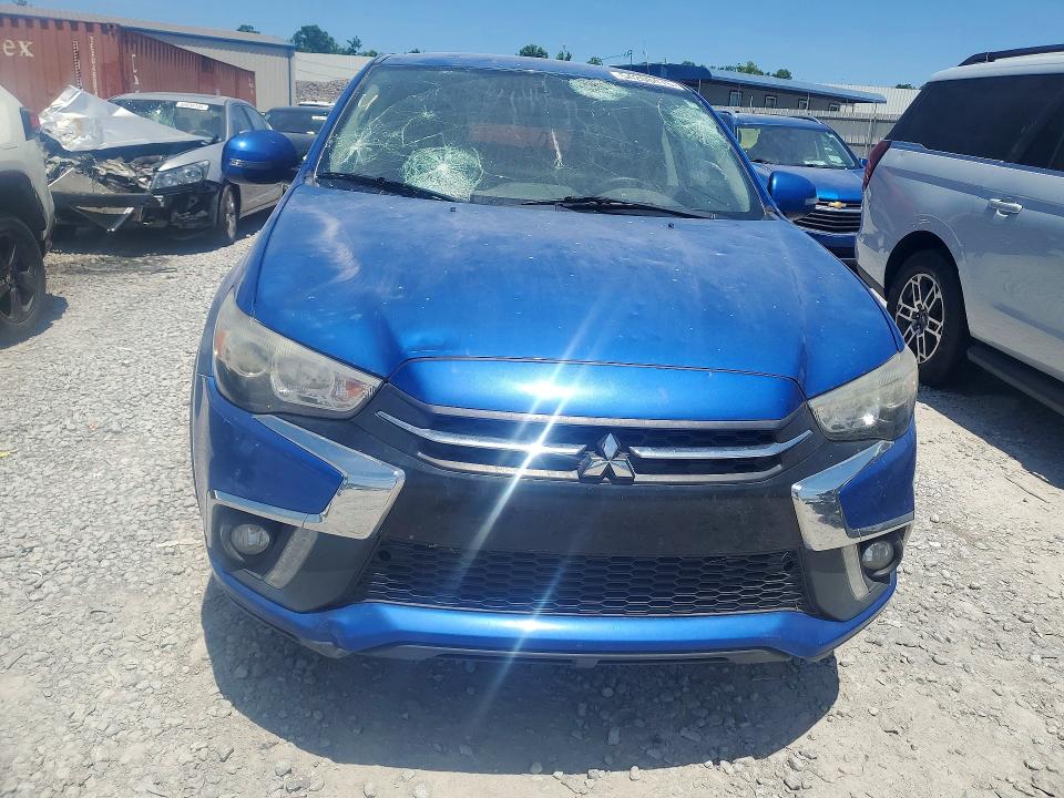 2018 Mitsubishi Outlander VIN JA4AP3AW0JU000282 COPART salvage auction — HAIL, Al - Cert Of Title-Salvage Title, sold $975 on 2026-07-07 (photo 5)