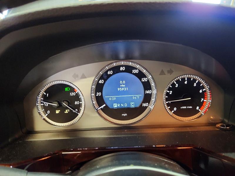 2010 Mercedes-benz Glk-class VIN WDCGG5GB6AF346898 COPART salvage auction — FRONT END, FL - CERT OF TITLE SLVG REBUILDABLE, sold $1,650 on 2026-07-15 (photo 9)