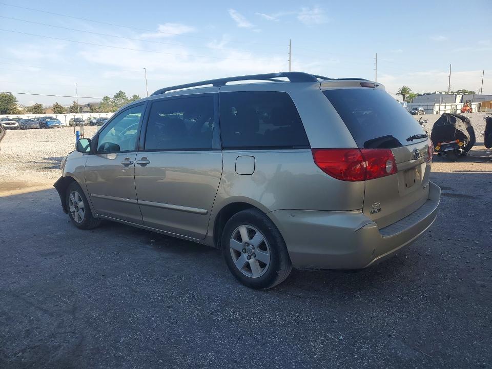 2009 Toyota Sienna VIN 5TDZK23C09S273422 COPART salvage auction — FRONT END, FL - CERT OF TITLE SLVG REBUILDABLE, sold $700 on 2026-07-14 (photo 2)