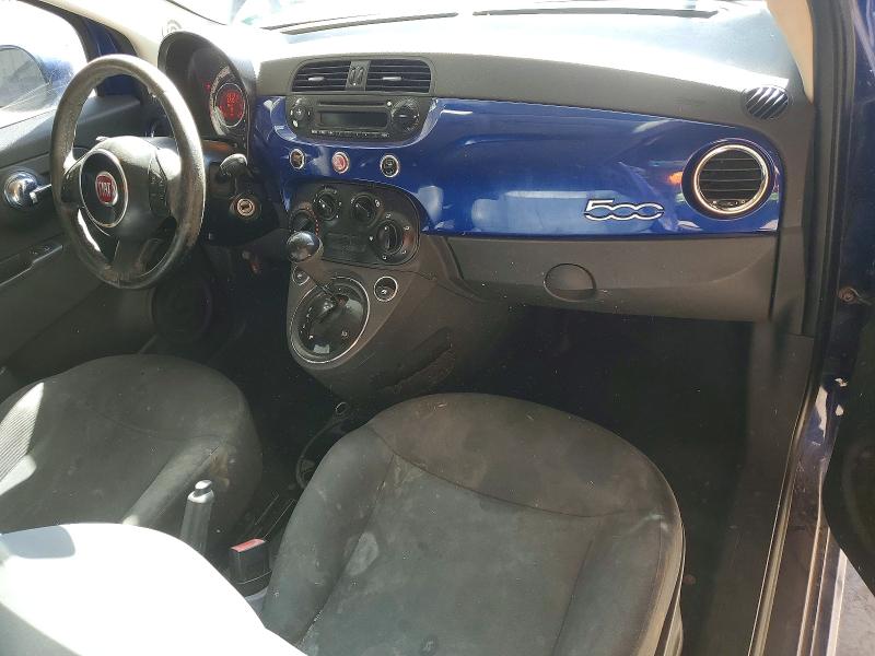 2013 Fiat 500 VIN 3C3CFFAR5DT531462 COPART salvage auction — FRONT END, Az - Certificate Of Title, sold $475 on 2026-07-29 (photo 8)