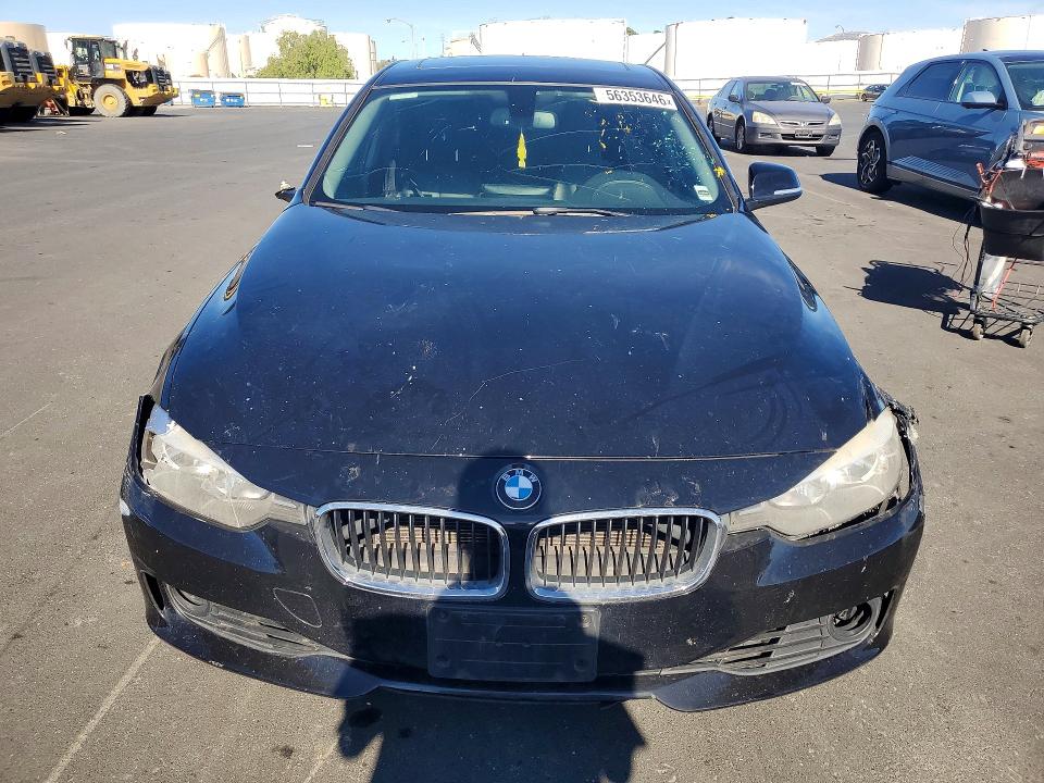 2014 BMW 3er VIN WBA3C1C50EK107690 COPART salvage auction — VANDALISM, Ca - Salvage Certificate, sold $275 on 2026-08-17 (photo 5)
