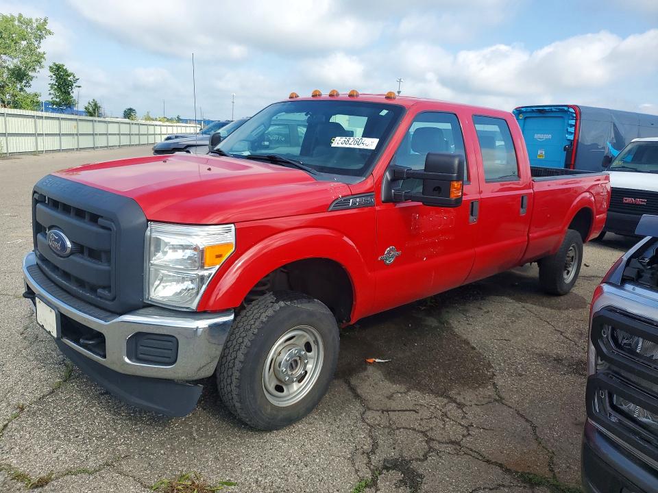 2015 Ford VIN 1FT7W2BT5FEC64066 COPART salvage auction — REAR END, Mi - Certificate Of Title, sold $3,900 on 2026-07-02 (photo 1)