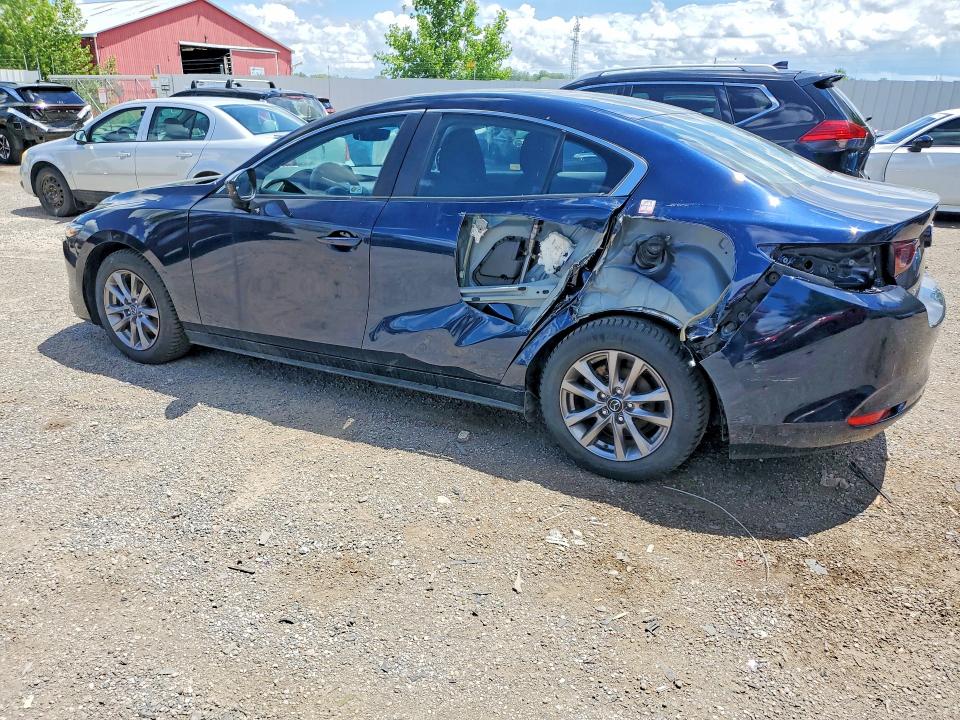 2022 Mazda 3 VIN JM1BPAB77N1500744 COPART salvage auction — SIDE, On - Permit Salvage, sold $5,400 on 2026-07-07 (photo 2)