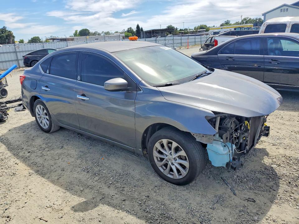 2019 Nissan Sentra VIN 3N1AB7AP8KY293015 COPART salvage auction — FRONT END, Ca - Salvage Certificate, sold $1,600 on 2026-07-09 (photo 4)