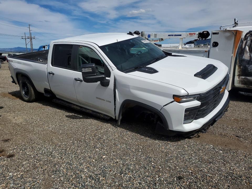 2024 Chevrolet Silverado VIN 1GC4YLE7XRF265245 COPART salvage auction — FRONT END, Mt - Salvage Certificate Of A Vehic, sold $2,200 on 2026-07-28 (photo 4)