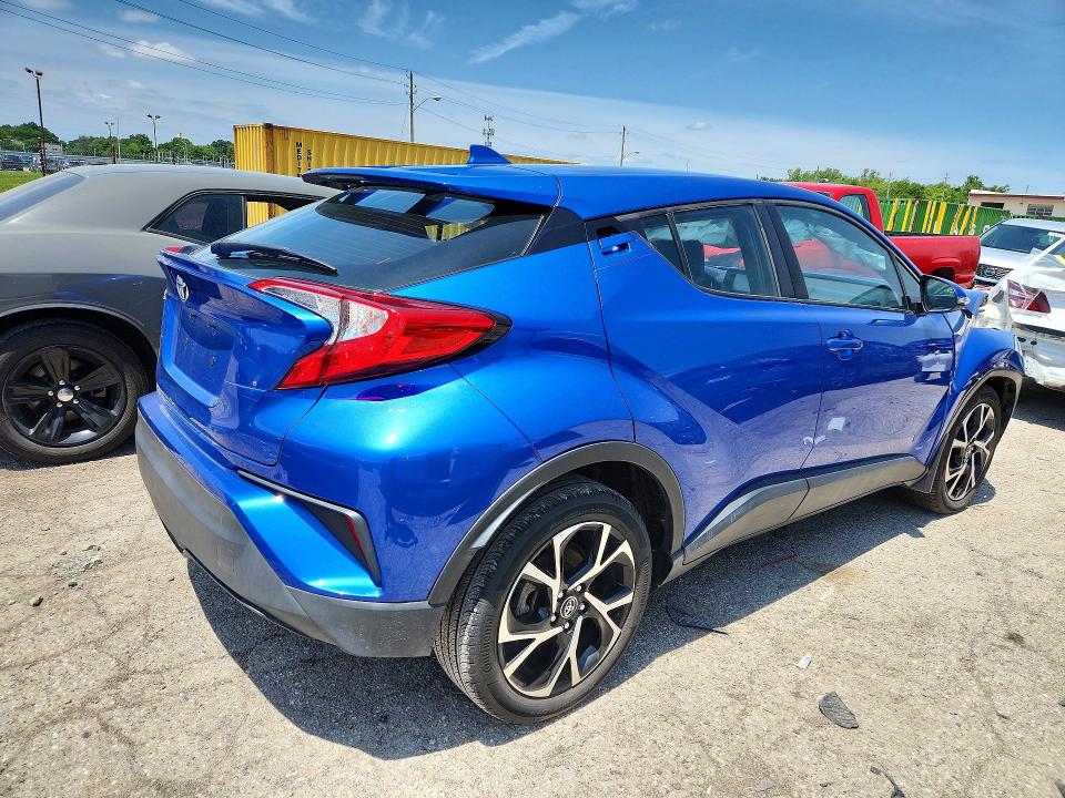 2018 Toyota C-hr VIN NMTKHMBX2JR055503 COPART salvage auction — MINOR DENT/SCRATCHES, In - Certificate Of Title (P), sold $4,400 on 2026-07-09 (photo 3)
