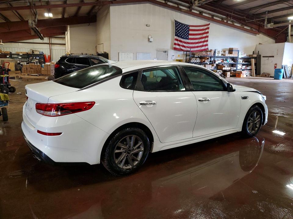 2020 Kia Optima VIN 5XXGT4L33LG436038 COPART salvage auction — FRONT END, Mi - Certificate Of Title, sold $3,300 on 2026-07-06 (photo 3)