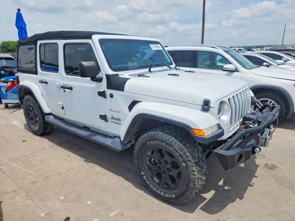 2020 Jeep Wrangler / VIN 1C4HJXENXLW148851 COPART salvage auction — REAR END, Tx - Salvage Vehicle Title, sold $9,400 on 2026-07-30 (photo 4)