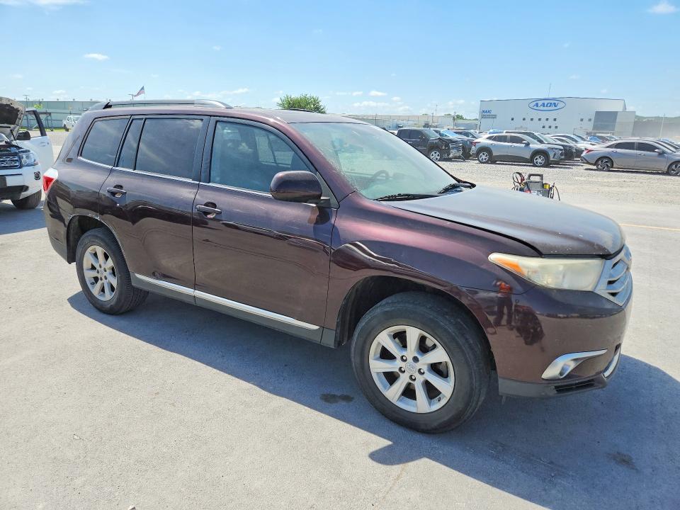 2011 Toyota Highlander VIN 5TDZK3EH7BS036463 COPART salvage auction — MECHANICAL, OK - CERTIFICATE OF TITLE (P), sold $5,200 on 2026-07-29 (photo 4)