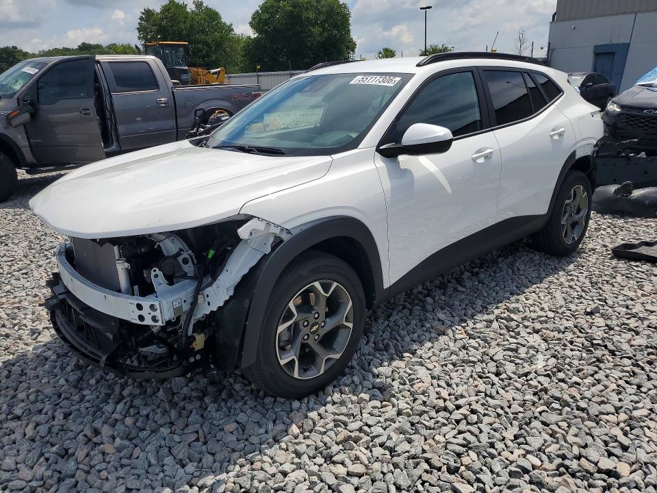 2025 Chevrolet VIN KL77LHEP7SC277169 COPART salvage auction — REAR END, Fl - Cert Of Title Slvg Rebuildable, sold $3,300 on 2026-07-15 (photo 1)
