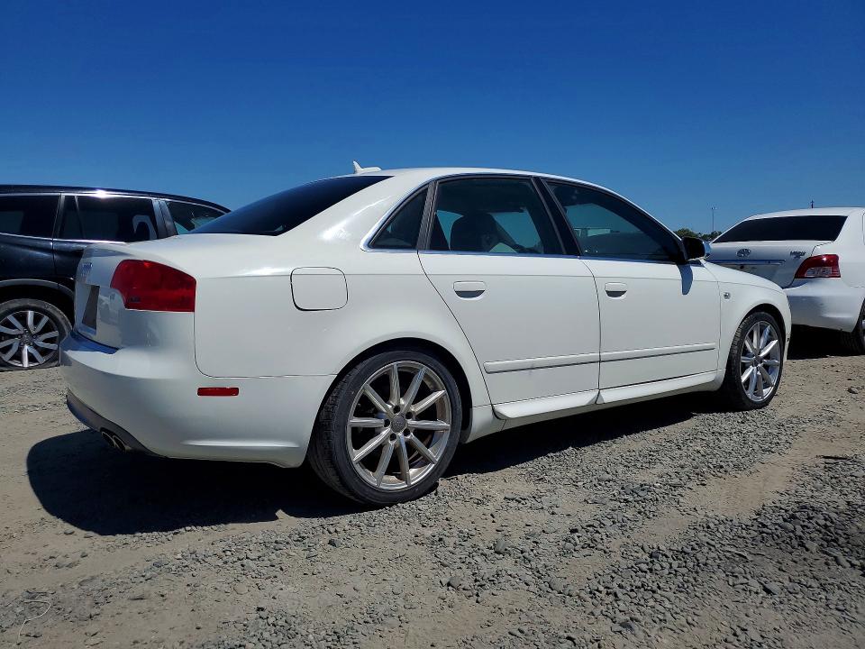 2005 Audi S4 VIN WAUGL78E95A544140 COPART salvage auction — FRONT END, Il - Dis/Dlr/Exp Only Clean Title (P), sold $375 on 2026-07-23 (photo 3)