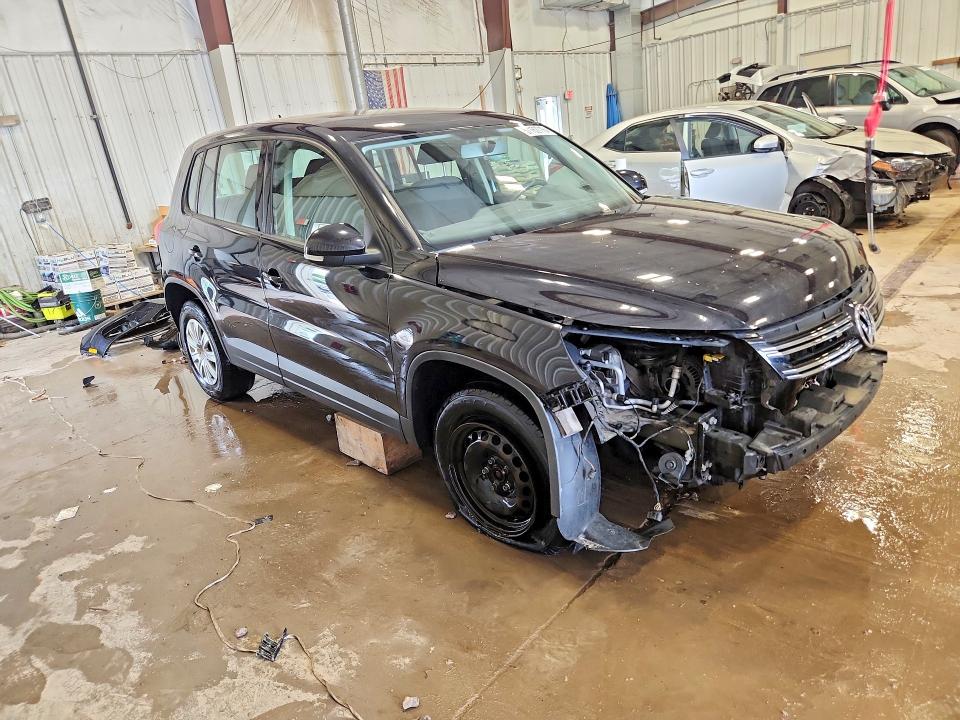 2013 Volkswagen VIN WVGCV7AX2DW523005 COPART salvage auction — FRONT END, Wi - Junked Vehicle Bill Of Sale, sold $1,150 on 2026-07-13 (photo 4)