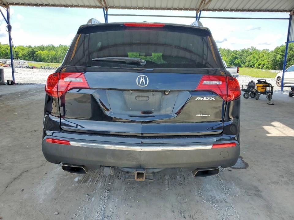 2013 Acura Mdx VIN 2HNYD2H49DH524298 COPART salvage auction — MINOR DENT/SCRATCHES, Ga - Cert Of Title-Salvage, sold $850 on 2026-07-09 (photo 6)
