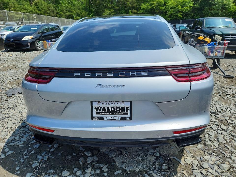 2018 Porsche Panamera VIN WP0AA2A73JL110095 COPART salvage auction — FRONT END, MD - CERT OF SALVAGE > 75% DAMAGE, sold $8,000 on 2026-09-15 (photo 6)