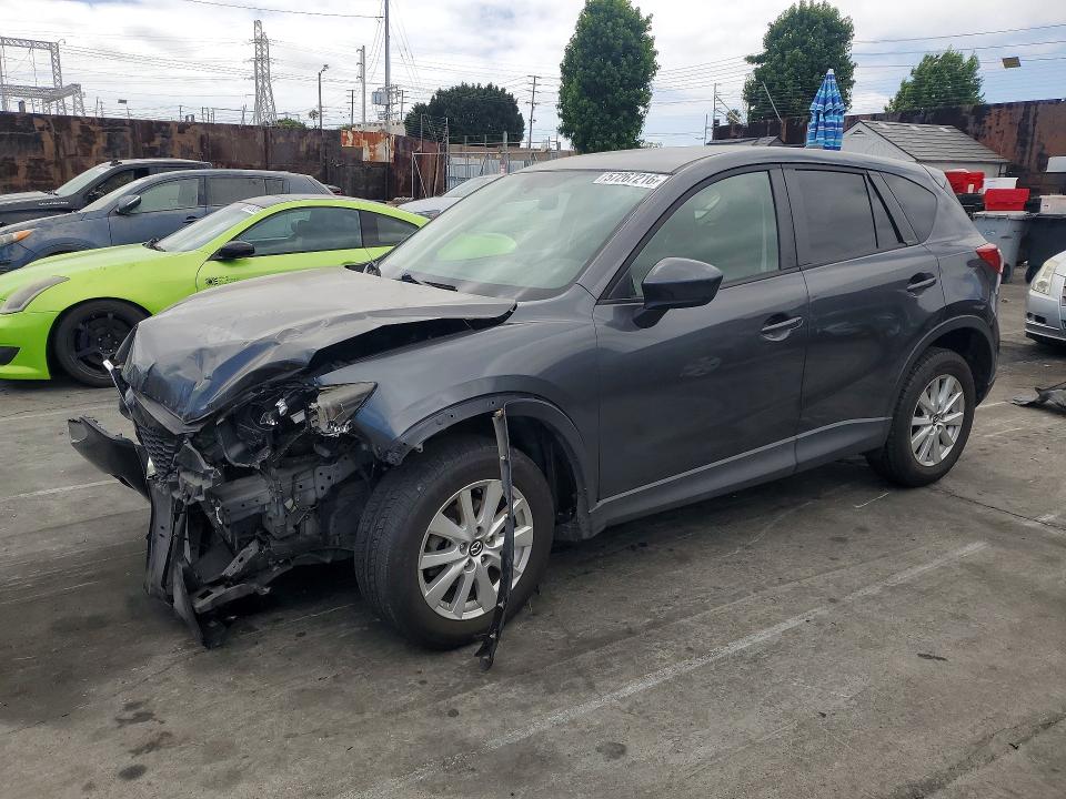 2014 Mazda VIN JM3KE2CY9E0354573 COPART salvage auction — FRONT END, Ca - Salvage Certificate, sold $2,100 on 2026-07-06 (photo 1)