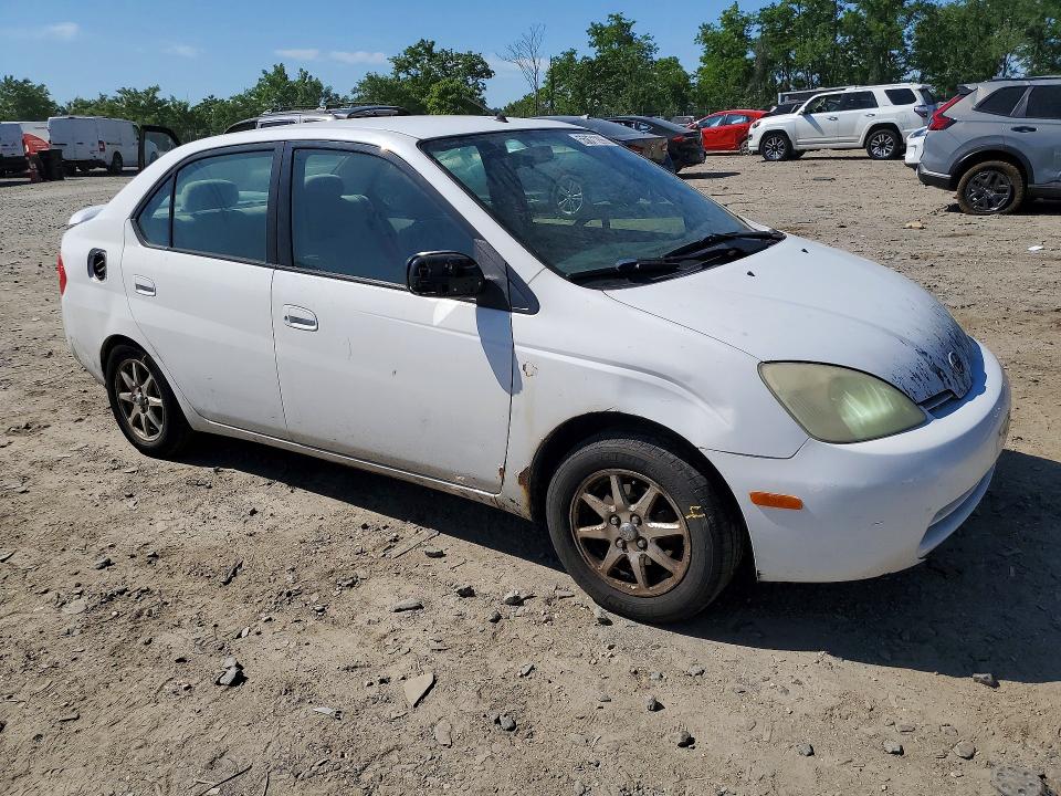 2002 Toyota Prius VIN JT2BK12U220068272 COPART salvage auction — REAR END, Md - Cert Of Salvage > 75% Damage, sold $300 on 2026-07-28 (photo 4)
