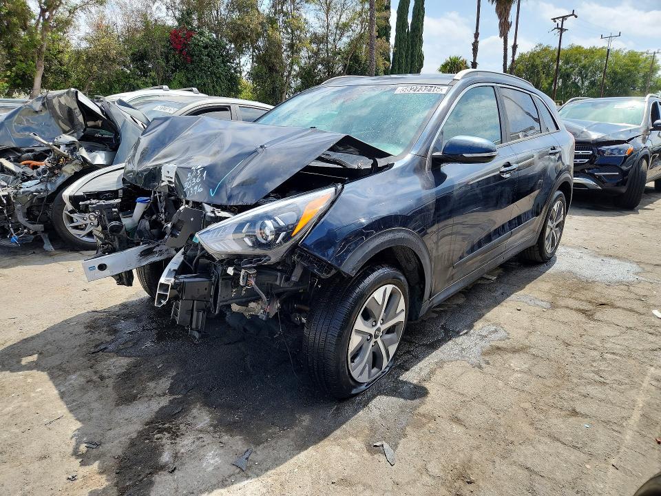 2020 Kia Niro VIN KNDCE3LG3L5081396 COPART salvage auction — FRONT END, CA - CERTIFICATE OF TITLE, sold $2,050 on 2026-07-16 (photo 1)