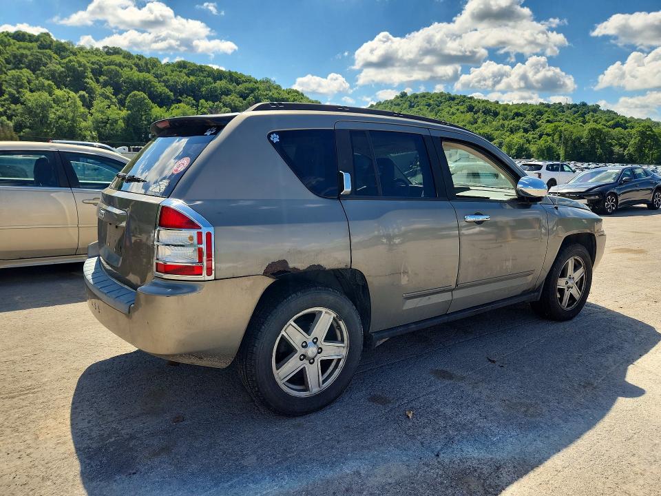 2008 Jeep Compass VIN 1J8FF47W68D713640 COPART salvage auction — FRONT END, PA - CERTIFICATE OF SALVAGE, sold $275 on 2026-07-02 (photo 3)