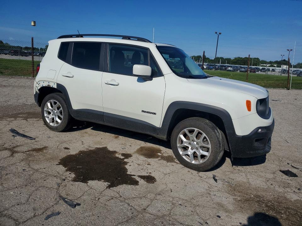 2016 Jeep Renegade VIN ZACCJBBT9GPC57501 COPART salvage auction — REAR END, In - Cert Of Title-Salvage Title, sold $2,550 on 2026-07-31 (photo 4)