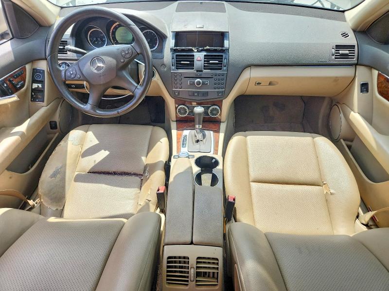 2011 Mercedes-benz C class VIN WDDGF8BB3BR138730 COPART salvage auction — MECHANICAL, Mn - Certificate Of Title, sold $600 on 2026-07-28 (photo 8)