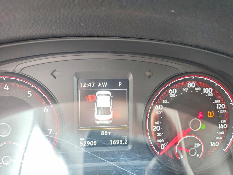 2020 Volkswagen Passat VIN 1VWCA7A37LC006941 COPART salvage auction — FRONT END, Tn - Salvage Certificate, sold $4,200 on 2026-07-02 (photo 9)