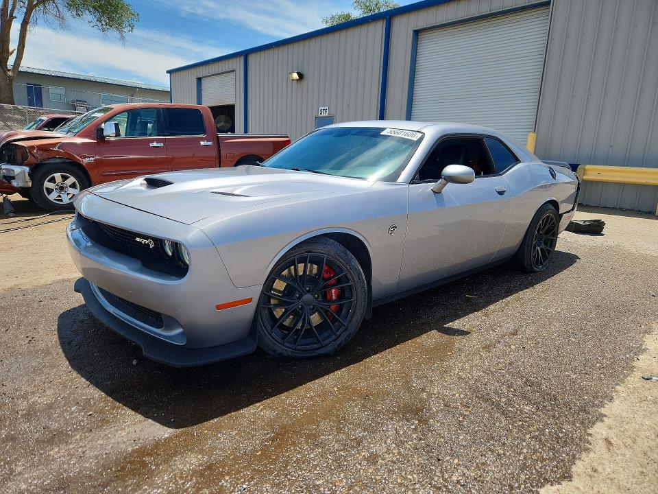 2016 Dodge Challenger VIN 2C3CDZC98GH221078 COPART salvage auction — REAR END, Nm - Cert Of Title-Salvage, sold $11,300 on 2026-07-23 (photo 1)