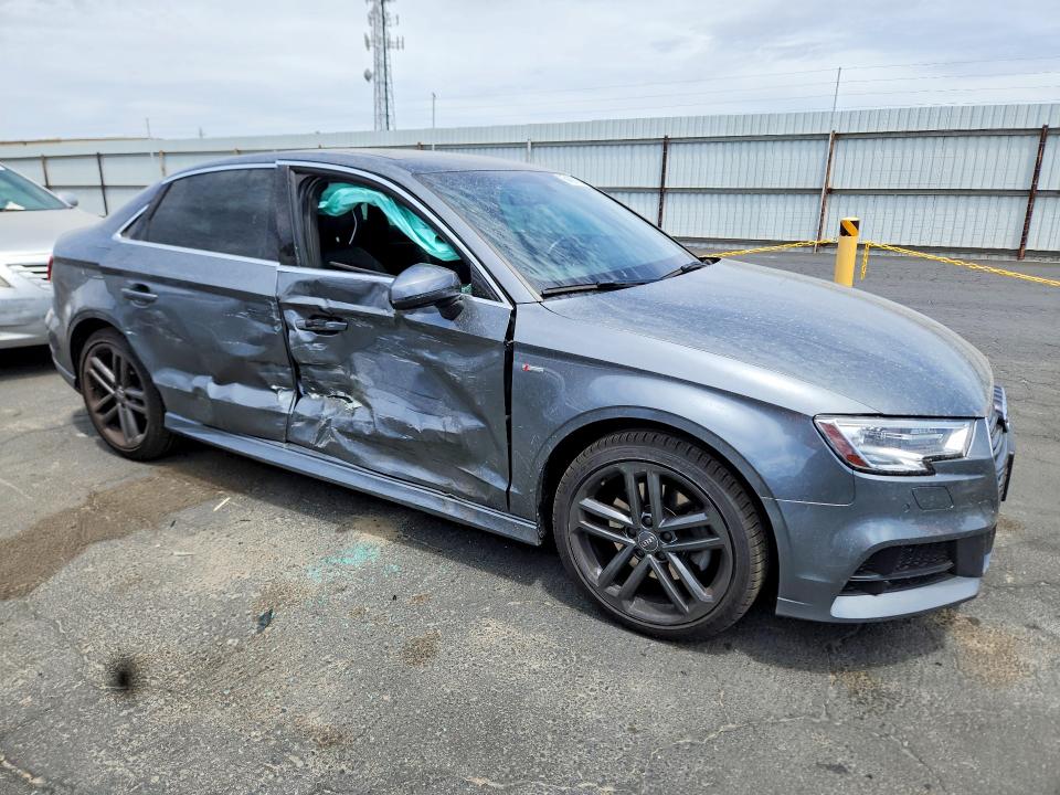 2018 Audi A3 VIN WAUJ8GFF6J1044210 COPART salvage auction — SIDE, Ca - Salvage Certificate, sold $125 on 2026-07-23 (photo 4)