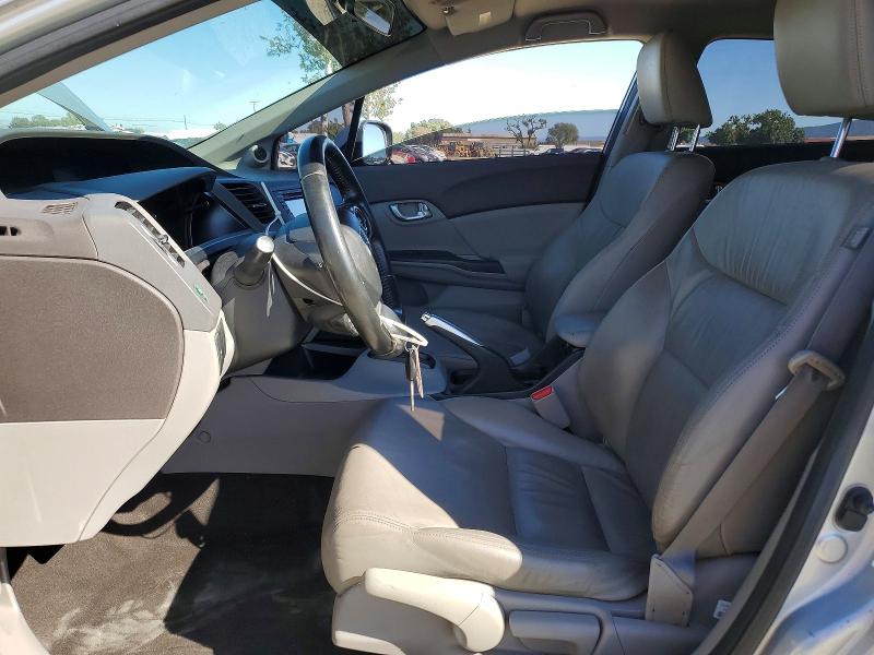 2012 Honda Civic VIN JHMFB4F35CS003478 COPART salvage auction — FRONT END, Sc - Salvage Title, sold $775 on 2026-07-14 (photo 7)